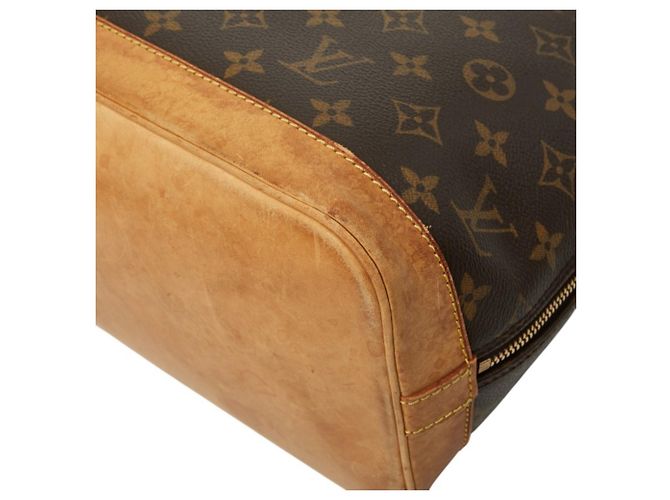 Bolsa Louis Vuitton Monogram Alma PM Marrom - vista 4