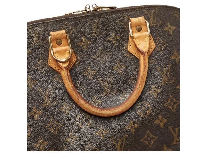 Bolsa Louis Vuitton Monogram Alma PM Marrom - vista 8