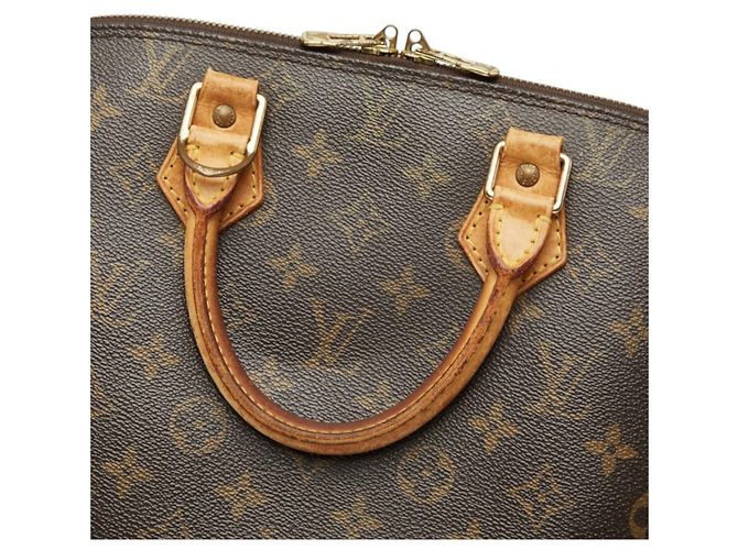 Bolsa Louis Vuitton Monogram Alma PM Marrom - vista 9