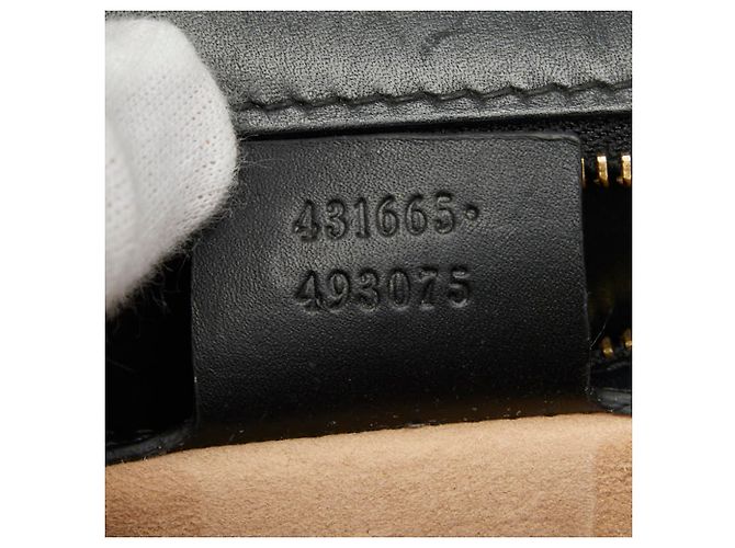 Borsa Gucci Sherry Line Sylvie Nero - vista 10