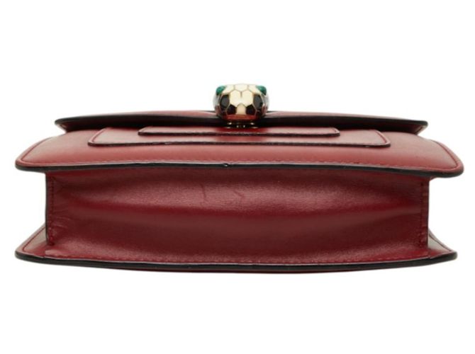 Bulgari Borsa a tracolla Bvlgari Serpenti Forever Rosso Bordò - vista 3