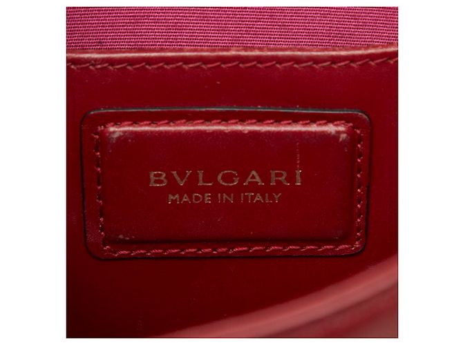 Bulgari Borsa a tracolla Bvlgari Serpenti Forever Rosso Bordò - vista 9