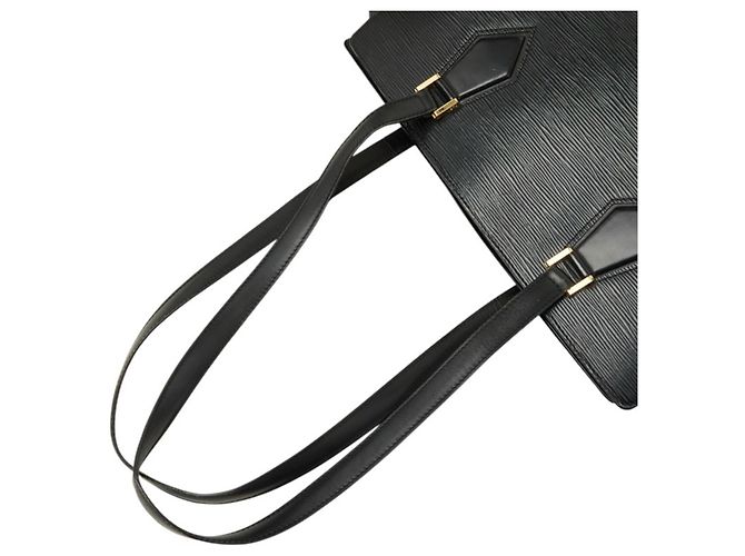 Louis Vuitton Epi Duplex Tote Bag Schwarz - Ansicht 10