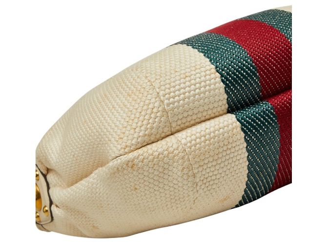 Borsa Tote Gucci Sherry Line Crudo - vista 5