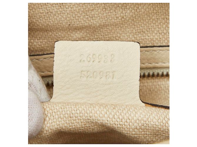 Borsa Tote Gucci Sherry Line Crudo - vista 7