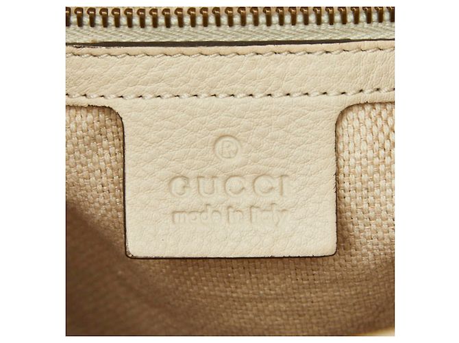 Borsa Tote Gucci Sherry Line Crudo - vista 8