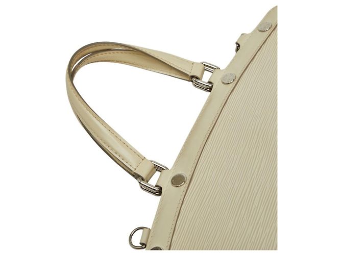 Louis Vuitton Epi Blair MM Handtasche Weiß Aus weiß - Ansicht 9