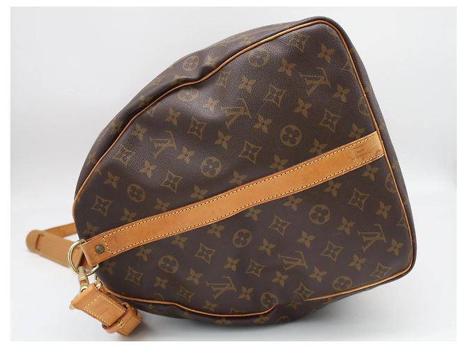 Louis Vuitton Keepall Monogram Canvas 60 Marrom - vista 4