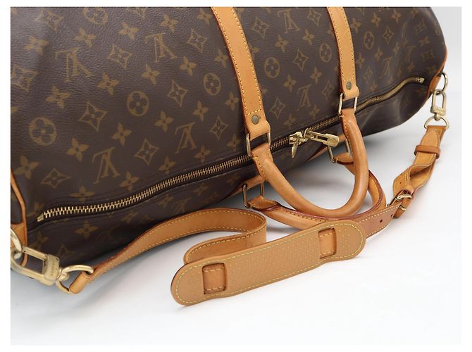 Louis Vuitton Keepall Monogram Canvas 60 Marrom - vista 6