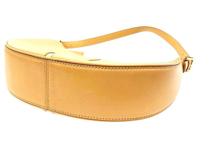 Borsa a tracolla in pelle Burberry Beige - vista 5