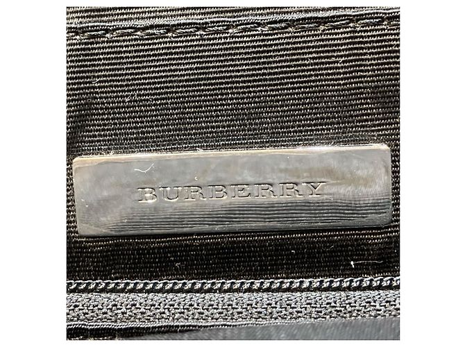 Burberry Nova Check Pattern Tote Bag Schwarz Beige - Ansicht 4