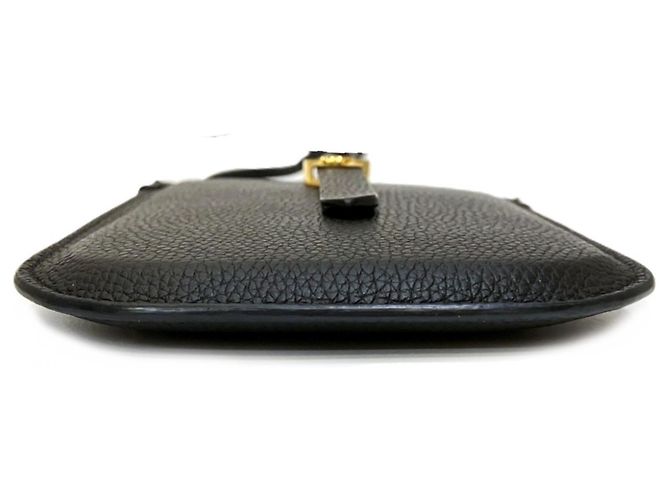 Borsa a tracolla in pelle Burberry Nero - vista 3