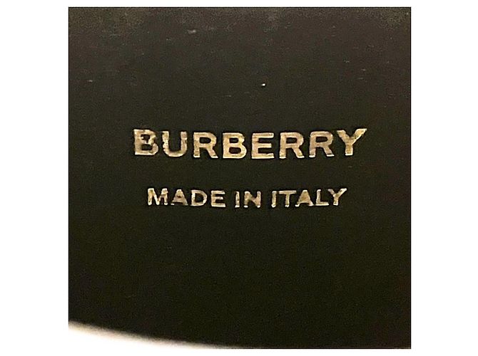 Borsa a tracolla in pelle Burberry Nero - vista 4