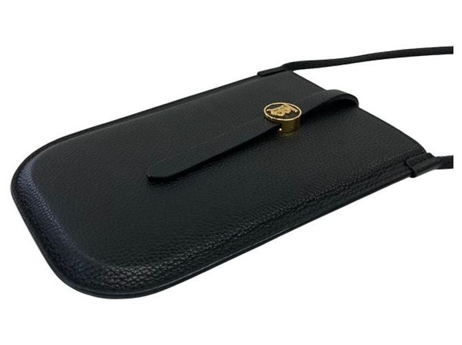 Borsa a tracolla in pelle Burberry Nero - vista 5