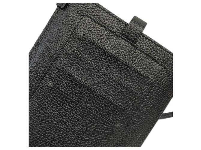 Borsa a tracolla in pelle Burberry Nero - vista 8
