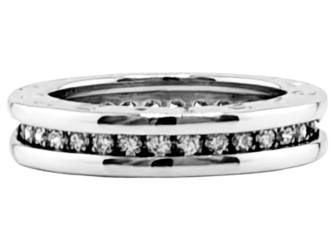 Anello B-zero.1 Bvlgari Bulgari Argento - vista 3