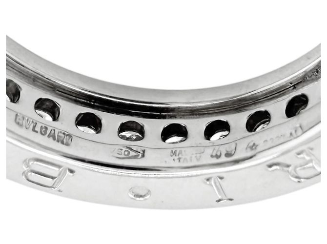 Anello B-zero.1 Bvlgari Bulgari Argento - vista 6