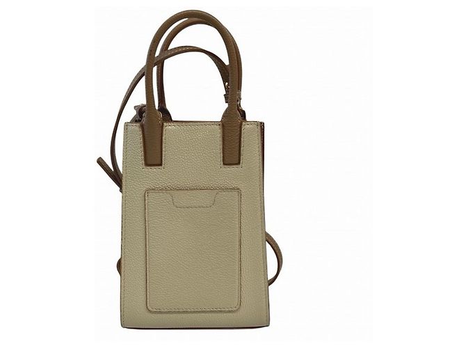 Burberry Micro Francis TB Tote Bag Beige Roh - Ansicht 2
