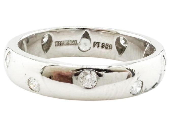 Autre Marque Tiffany & Co. Dots Ring aus Platin 950 Silber - Ansicht 3