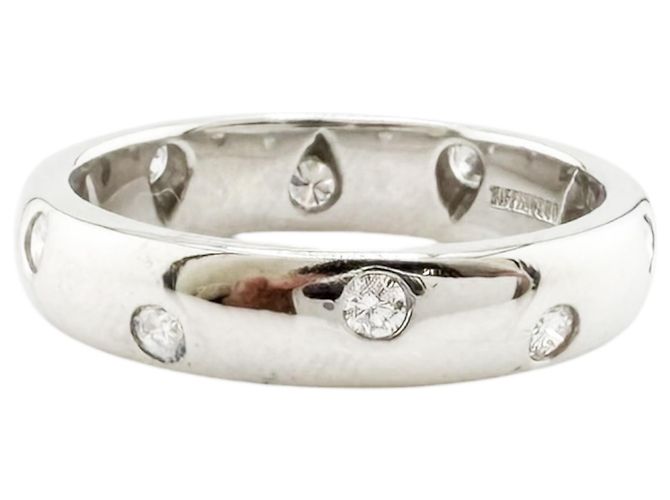 Autre Marque Tiffany & Co. Dots Ring aus Platin 950 Silber - Ansicht 4