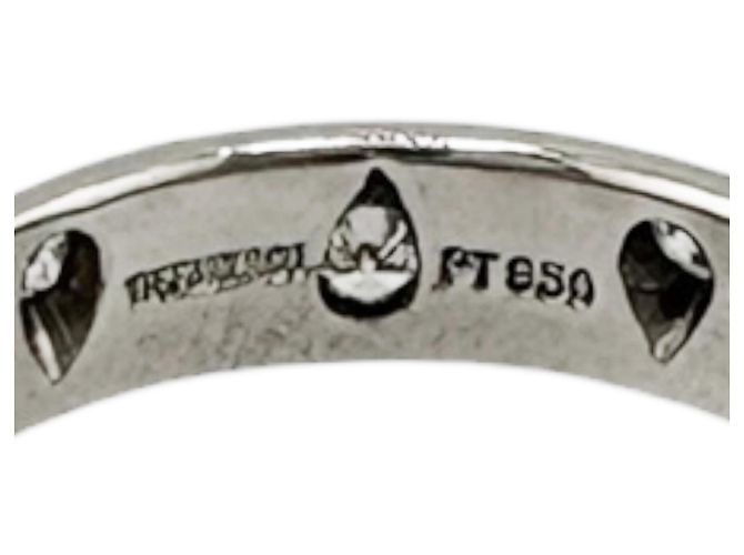 Autre Marque Tiffany & Co. Dots Ring aus Platin 950 Silber - Ansicht 6