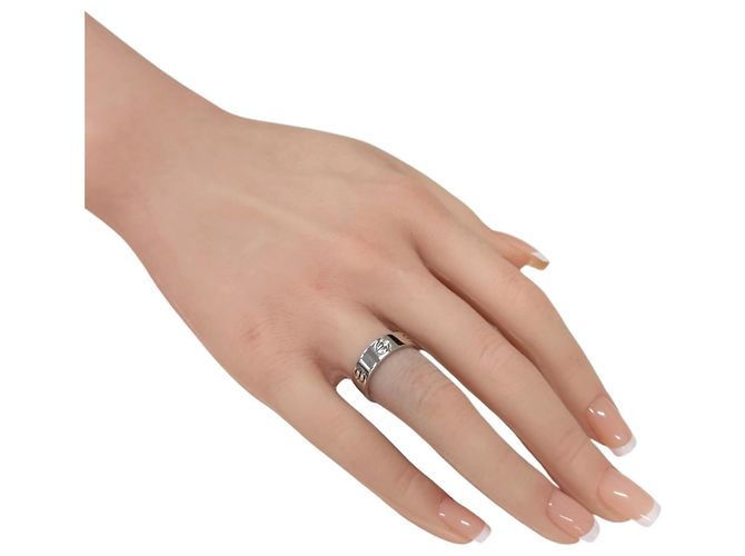 Anello Cartier Love in oro bianco 18K Argento - vista 2