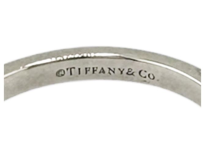 Autre Marque Tiffany & Co. Platinbandring Silber - Ansicht 7