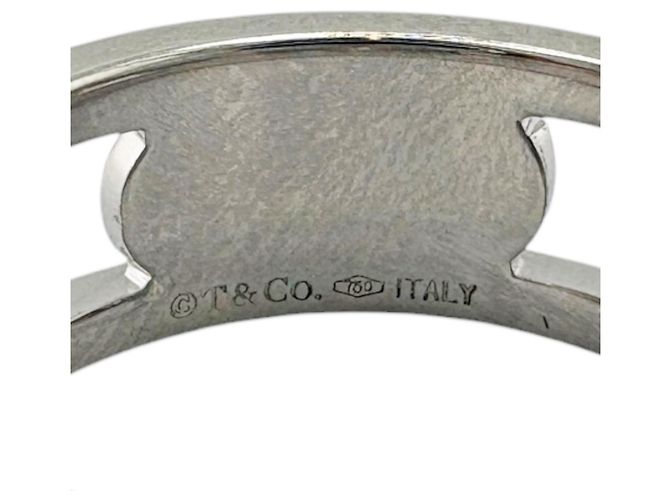 Autre Marque Anello Tiffany & Co. 1837 Element in oro bianco 18K Argento - vista 7