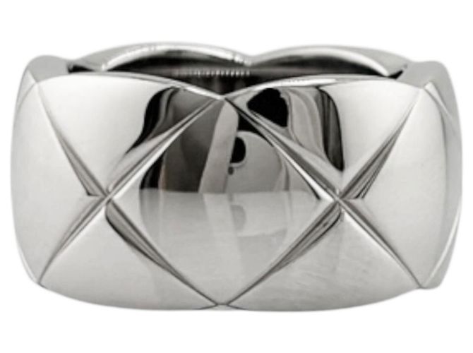 Chanel Coco Lash breiter Ring aus 18K Weißgold Silber - Ansicht 4