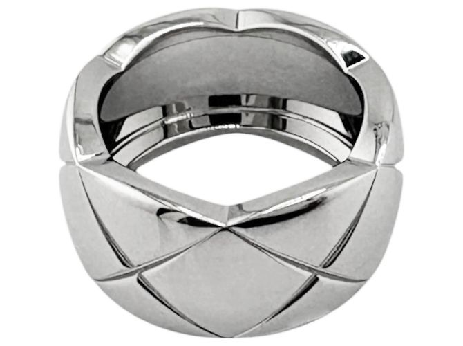 Chanel Coco Lash breiter Ring aus 18K Weißgold Silber - Ansicht 5