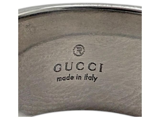 Gucci Icon breiter Ring aus 18K Weißgold Silber - Ansicht 7