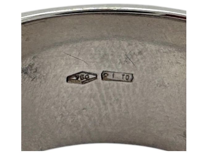 Gucci Icon breiter Ring aus 18K Weißgold Silber - Ansicht 8