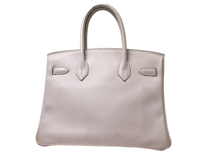 Hermès Hermes Birkin Glycine Swift con Gold Hardware 30 - vista 2