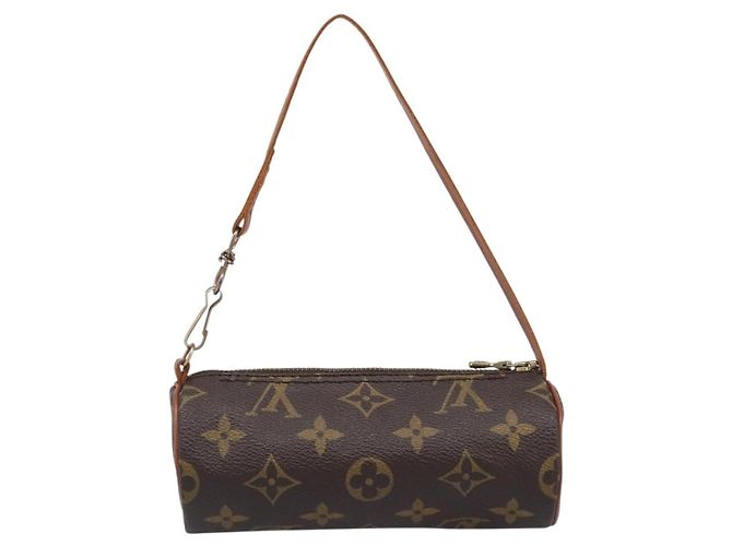 Louis Vuitton Papillon Pochette Monogram Canvas Mini Marrone - vista 2