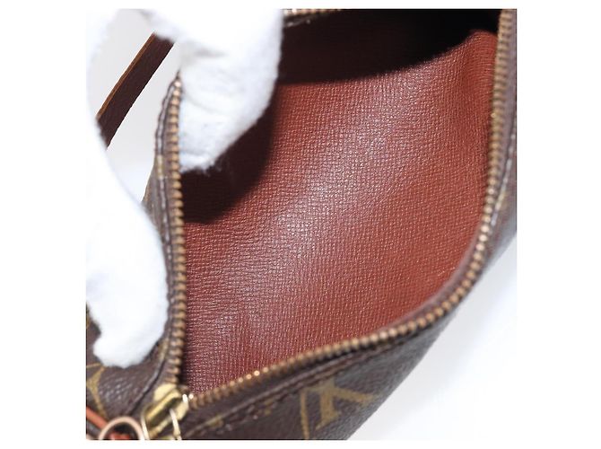 Louis Vuitton Papillon Pochette Monogram Canvas Mini Marrone - vista 5