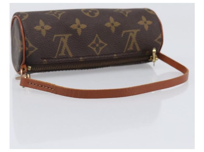 Louis Vuitton Papillon Pochette Monogram Canvas Mini Marrone - vista 6