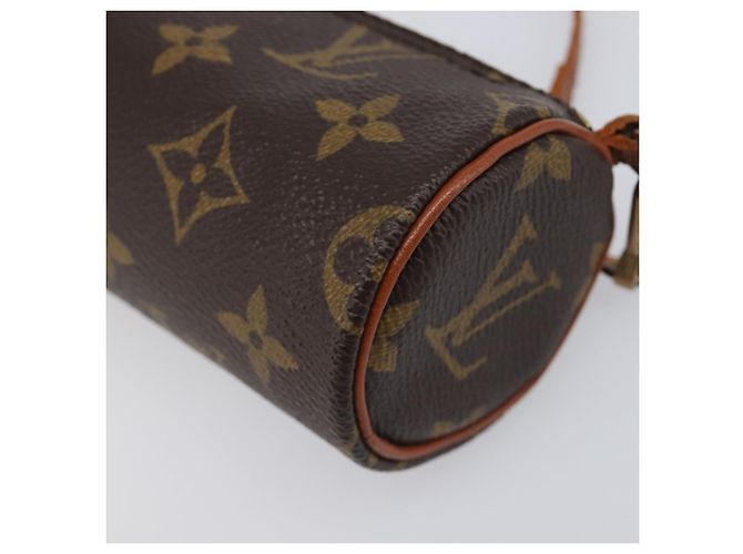 Louis Vuitton Papillon Pochette Monogram Canvas Mini Marrone - vista 7