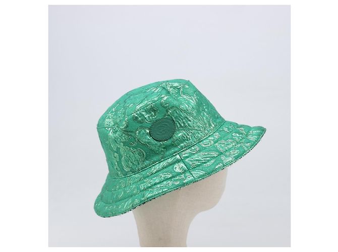 Gucci Reversible Bucket Hat Multicolor GG Canvas Green - view 5