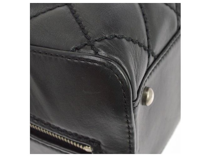 Bolso Chanel Wild Stitch de piel de becerro acolchada Negro - vista 6