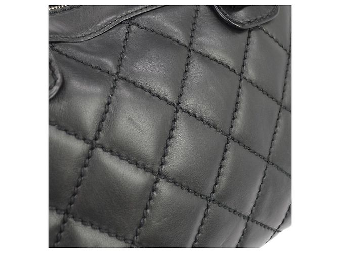 Bolso Chanel Wild Stitch de piel de becerro acolchada Negro - vista 7