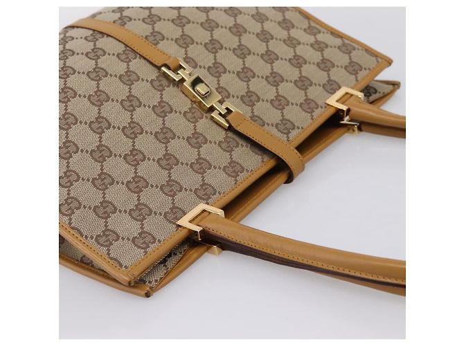 Gucci Jackie GG Canvas Small Braun - Ansicht 7