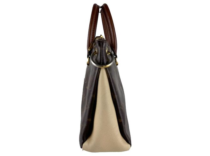 Borsa Louis Vuitton Monogram Pallas BB Marrone Beige Monogramma - vista 2