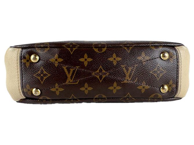 Borsa Louis Vuitton Monogram Pallas BB Marrone Beige Monogramma - vista 4