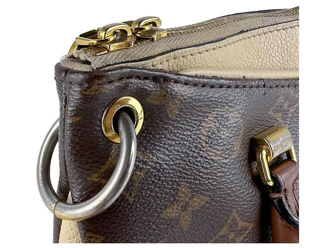 Borsa Louis Vuitton Monogram Pallas BB Marrone Beige Monogramma - vista 6