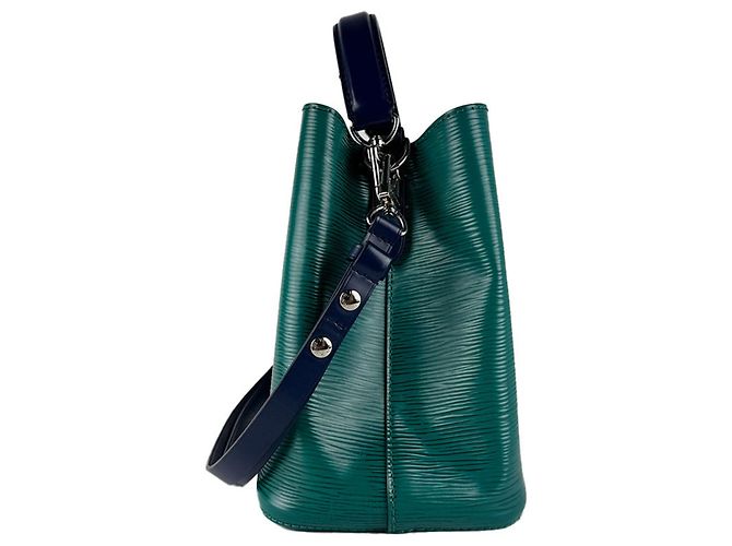 Néonoé Louis Vuitton Epi NeoNoe BB Handtasche Grün Marineblau - Ansicht 2