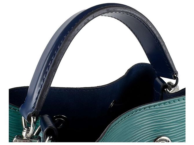 Néonoé Louis Vuitton Epi NeoNoe BB Handtasche Grün Marineblau - Ansicht 9
