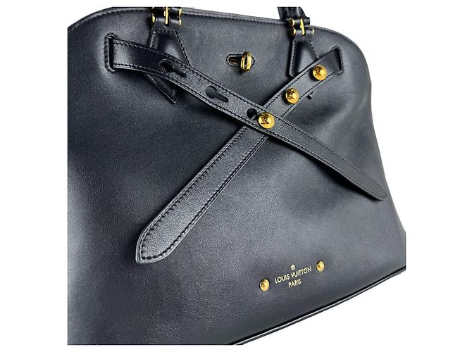 Borsa a mano/Borsa a tracolla Louis Vuitton Alma 103 in pelle Nero - vista 10