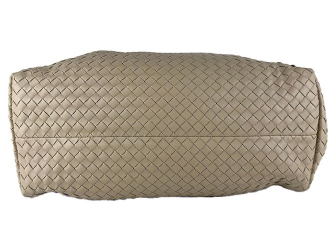 Borsa a mano/Tote Bag Bottega Veneta Intrecciato Beige - vista 4