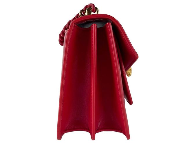 Bulgari Borsa a tracolla Bvlgari Serpenti Forever in pelle rossa Rosso - vista 2