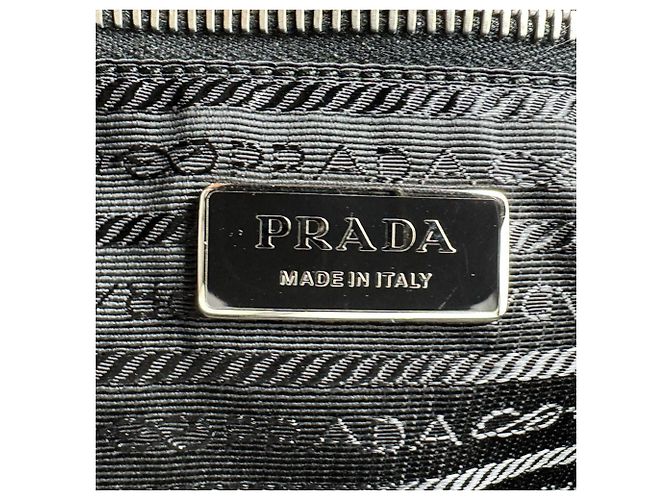 Prada Nylon Tote Bag Black Multicolore Multiple colors - view 12